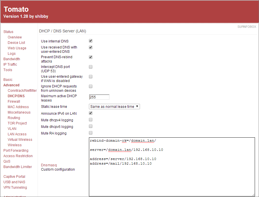 opendns dnscrypt tomato shibby